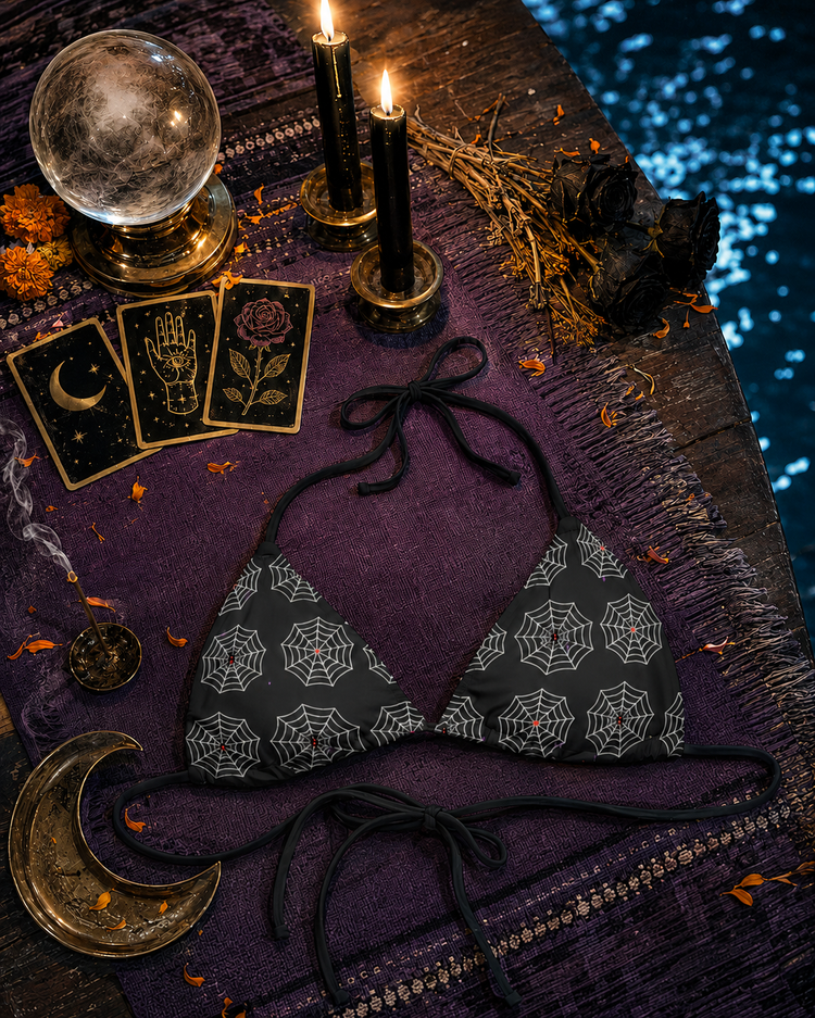 Spider-Mami swim top
