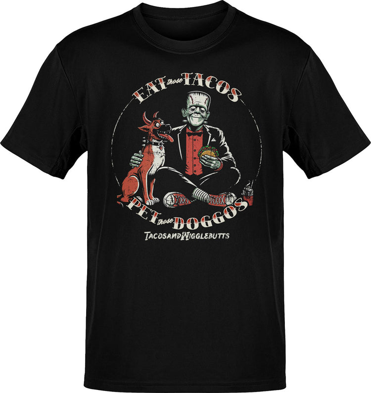 Eat Those Tacos Pet Those Doggos Frank & Pal T-Shirt