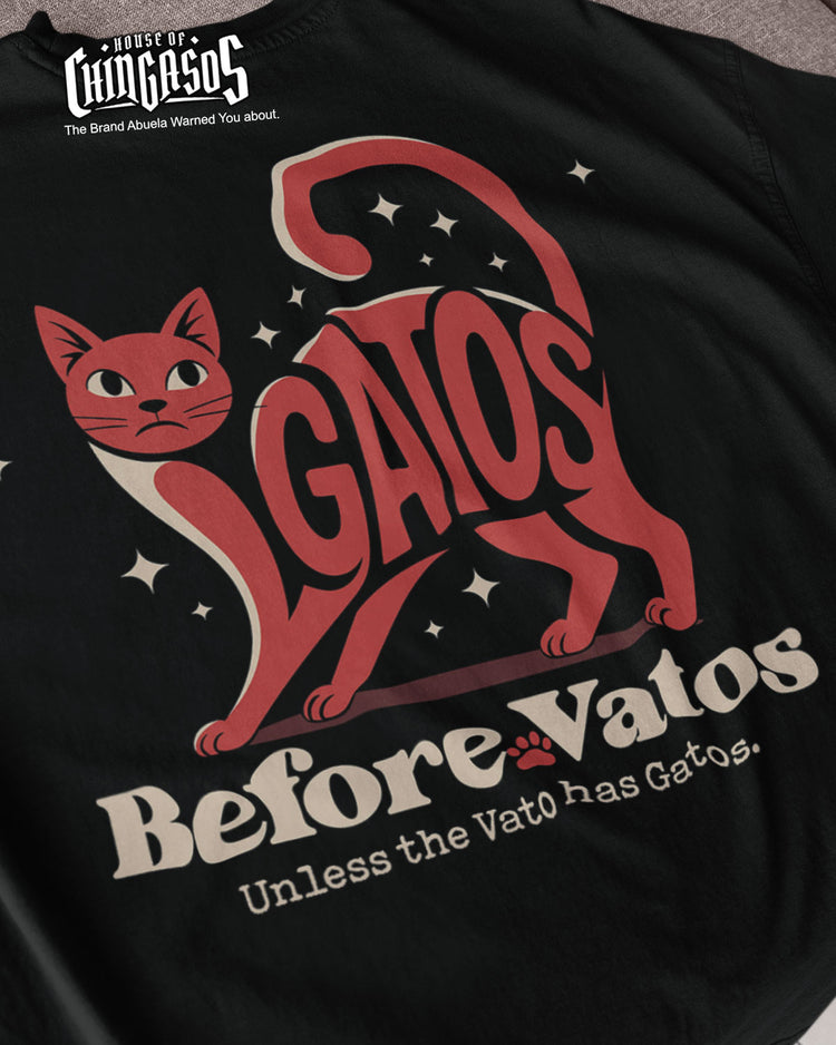 Gatos Before Vatos T-Shirt