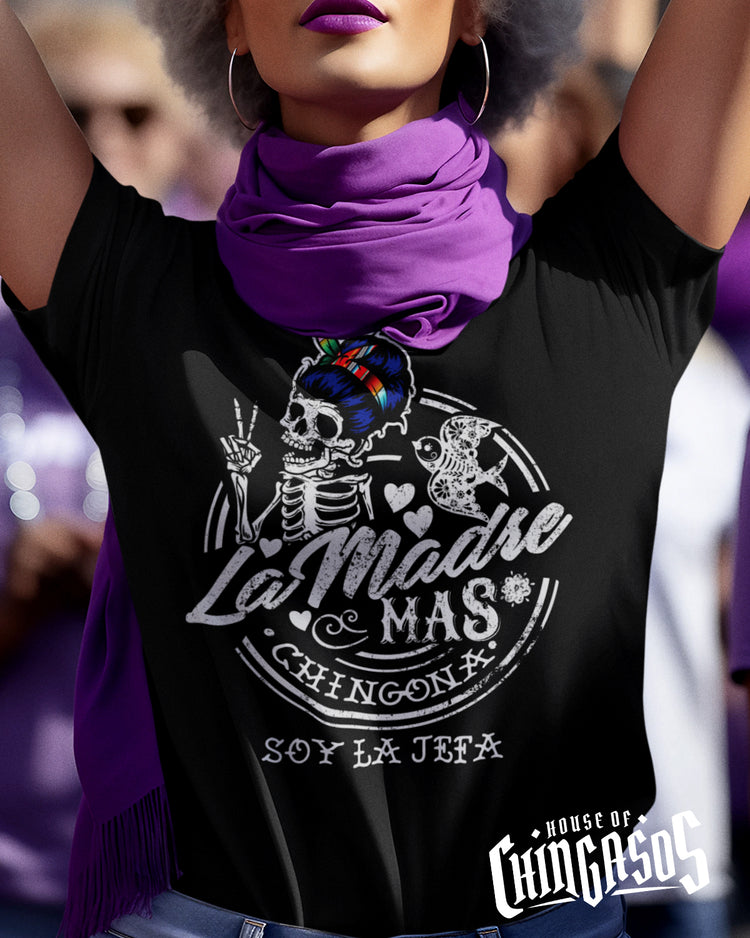 Premium Bella Canvas La Madre Mas Chingona T-shirt