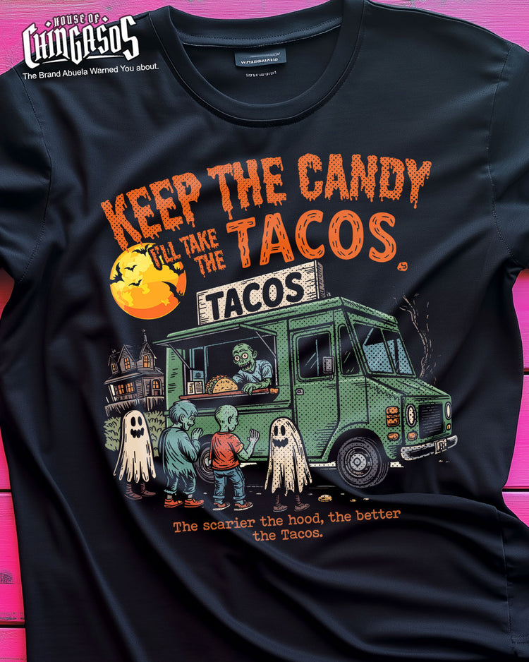 Keep The Candy - Halloween Tacos T-Shirt