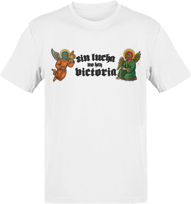 Luchadores Y Virgen Mexicano Style Tee ( Fron & Back )