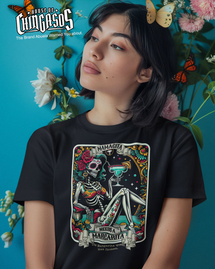Mamacita Needs A Margarita Loteria T-Shirt