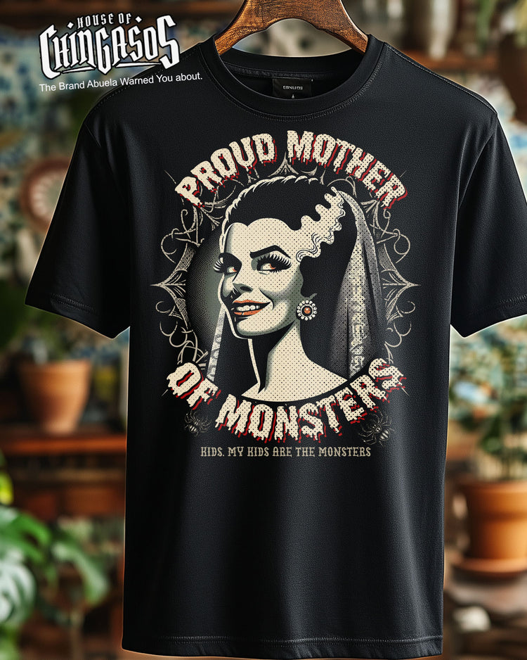 Proud Mother Of Monsters Old School Mm T-Shirt