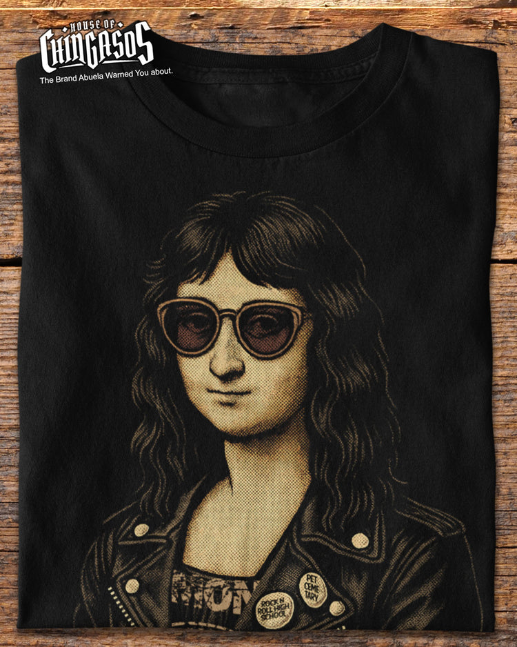 Ramona Lisa Is A Punk Rocker Art T-Shirt