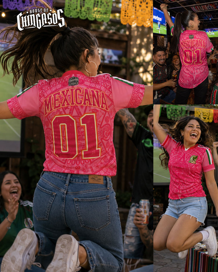 Azteca Xiuhpohualli Mexicana Fútbol Jersey