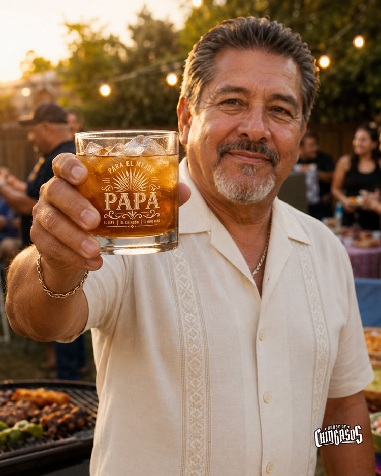 Para El Mejor Papá Rocks glass 10.5 oz