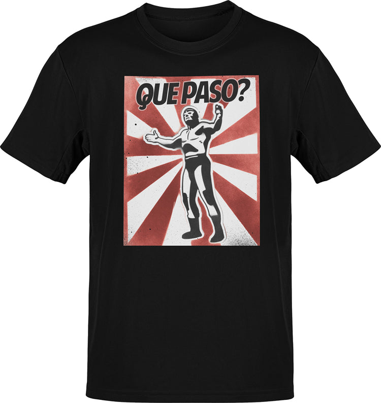 Deluxe Que Paso? Old School Luchador T-shirt