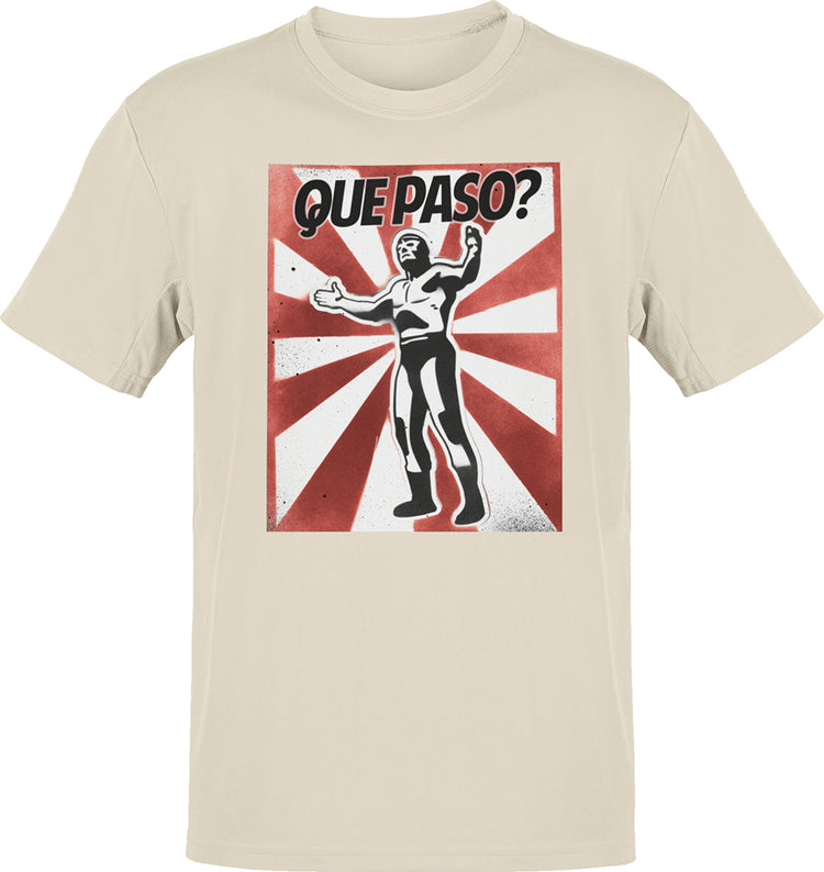 Deluxe Que Paso? Old School Luchador T-shirt