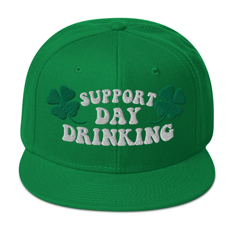 Support Day Drinking Embroidered Snapback