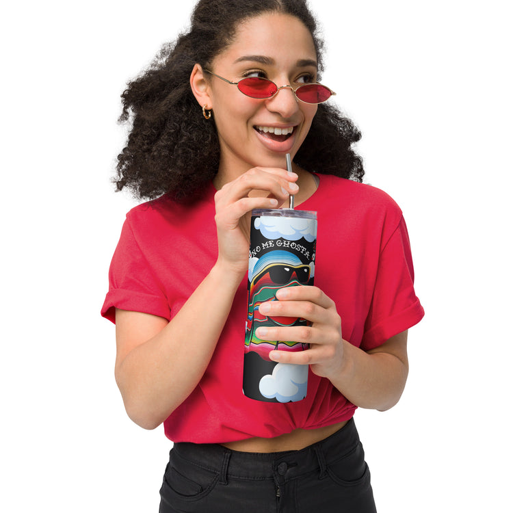 No Me Ghosta Stainless Steel Tumbler