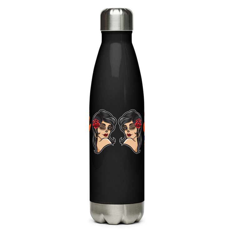 La Jefa Stainless steel water bottle