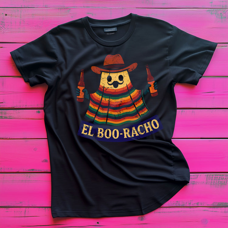El Booracho Halloween Y Los Muertos T-Shirt