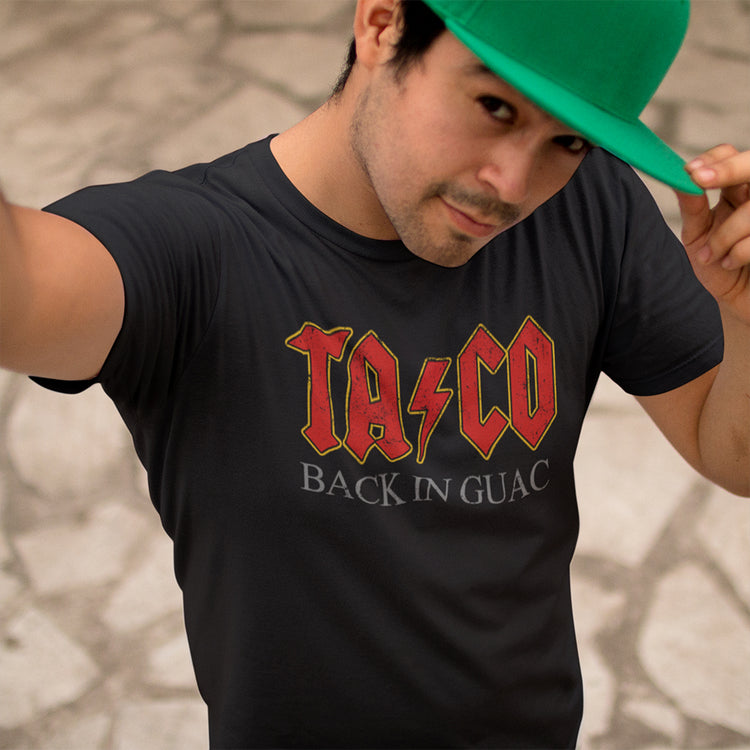 TACO BACK IN GUAC Old School T-Shirt