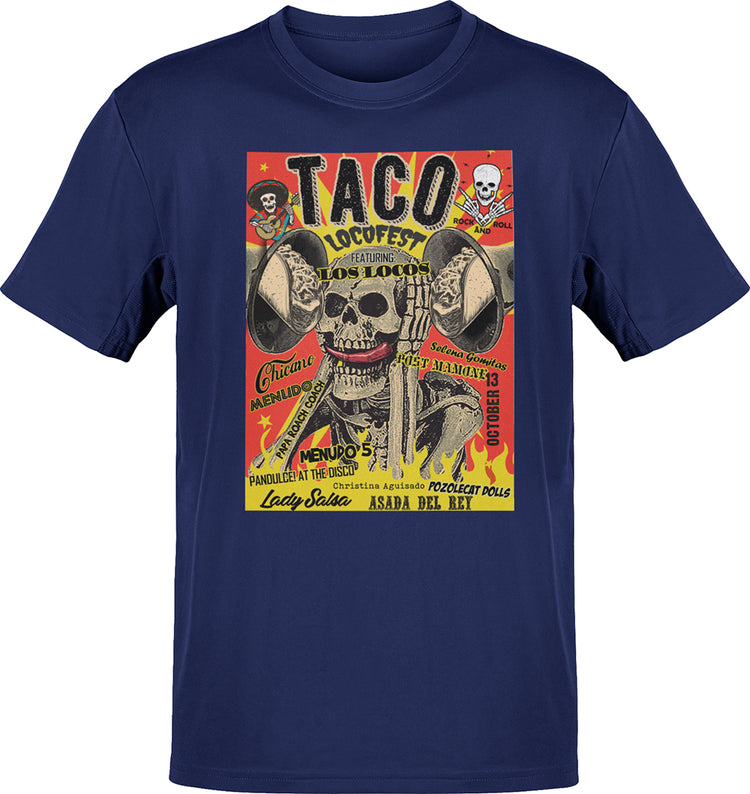 Premium 2023 Taco Fest Concert Tee (Front Print )