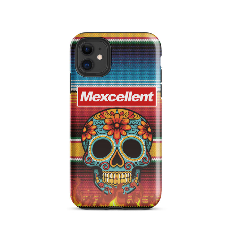 Serape Sugar Skull Tough Case for iPhone®