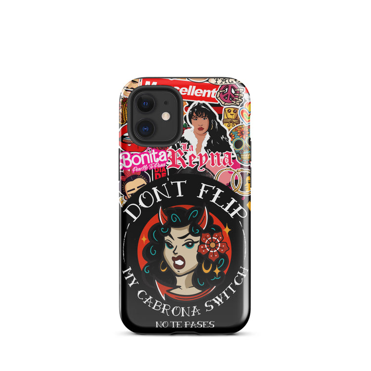 Don't Flip My Cabrona Switch Tough Case for iPhone®