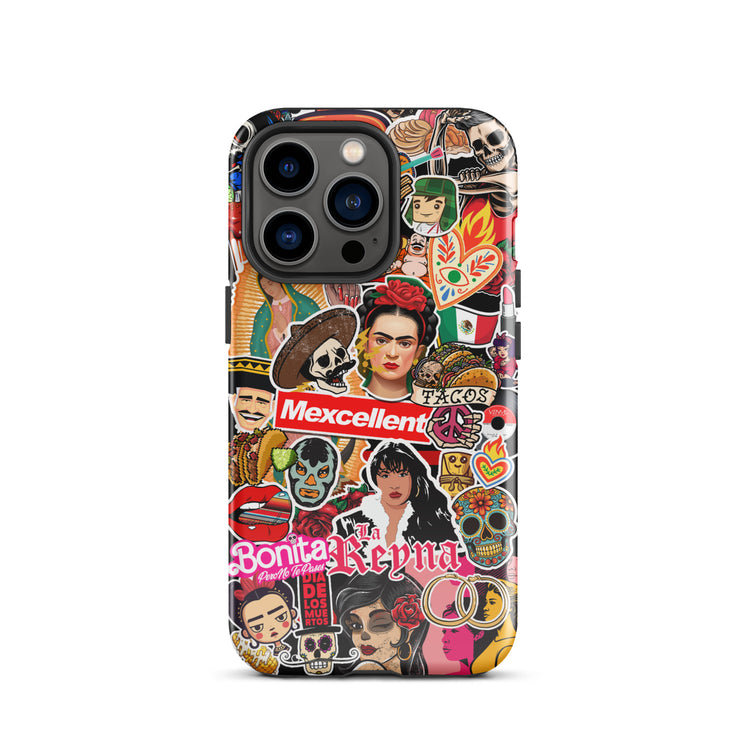 Chingona Sticker Tough Case for iPhone®