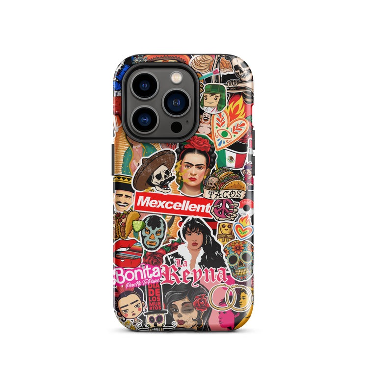 Chingona Sticker Tough Case for iPhone®