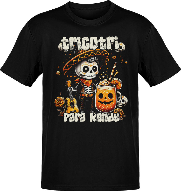 Tricotri Para Kendy Mexicano Halloween T-Shirt