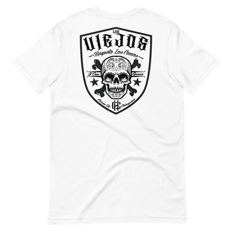 Premium Los Viejos Respeta Las Canas Old School T-shirt