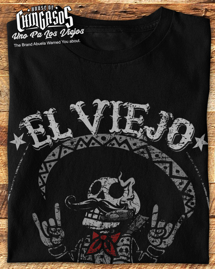 El Viejo Mas Chingon Old School T-Shirt