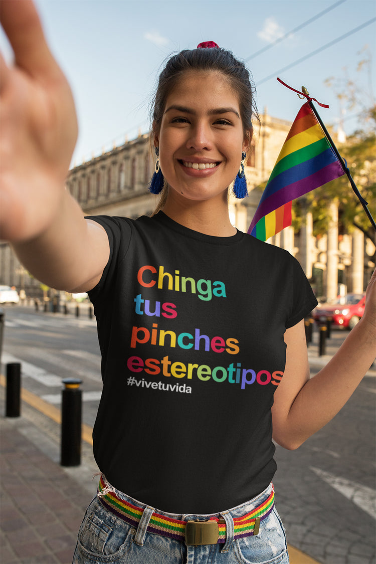 Premium Chinga tus estereotipos t-shirt