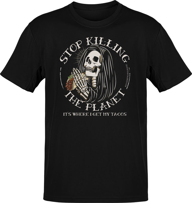 Premium It's Where I Get My Tacos Old School Tee