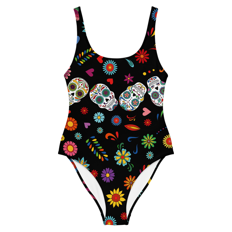 Orale! Summer Calaveras Ladies Swimsuit
