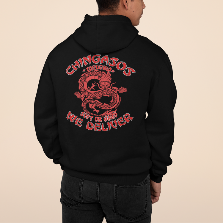 Chinese Old School Taco Delivery & Takeout Hoodie