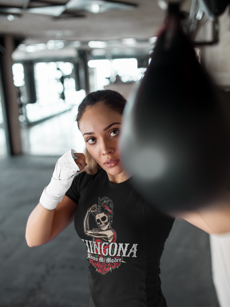 Chingona Como Mi Madre Ladies t-shirt
