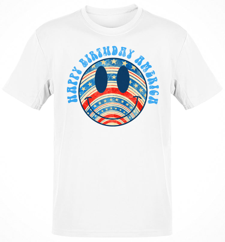 Premium Happy Birthday America Happy 4th Of July T-shirt