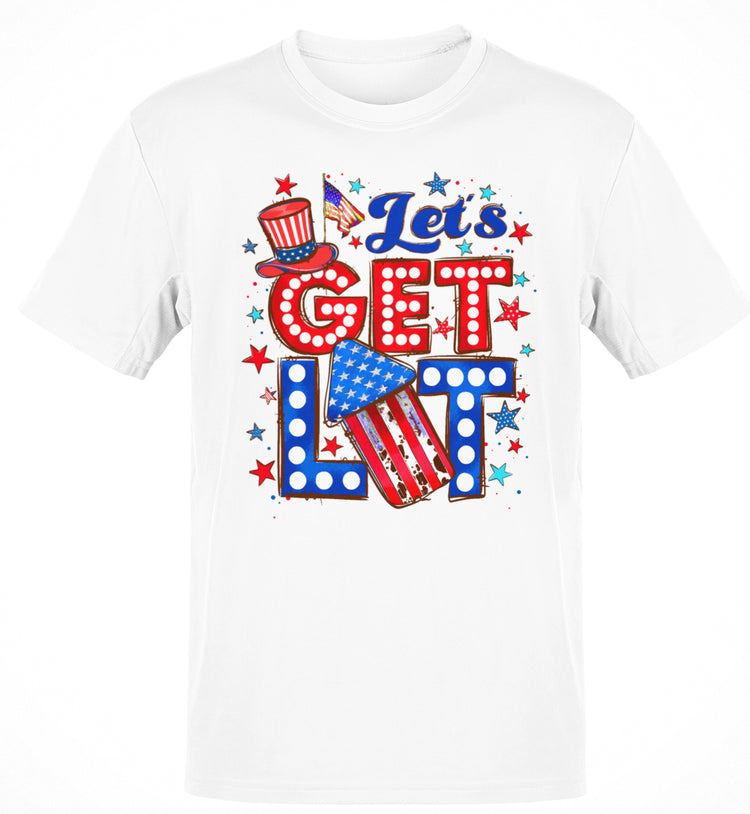 Premium Let's Get Lit! 4th Of July t-shirt