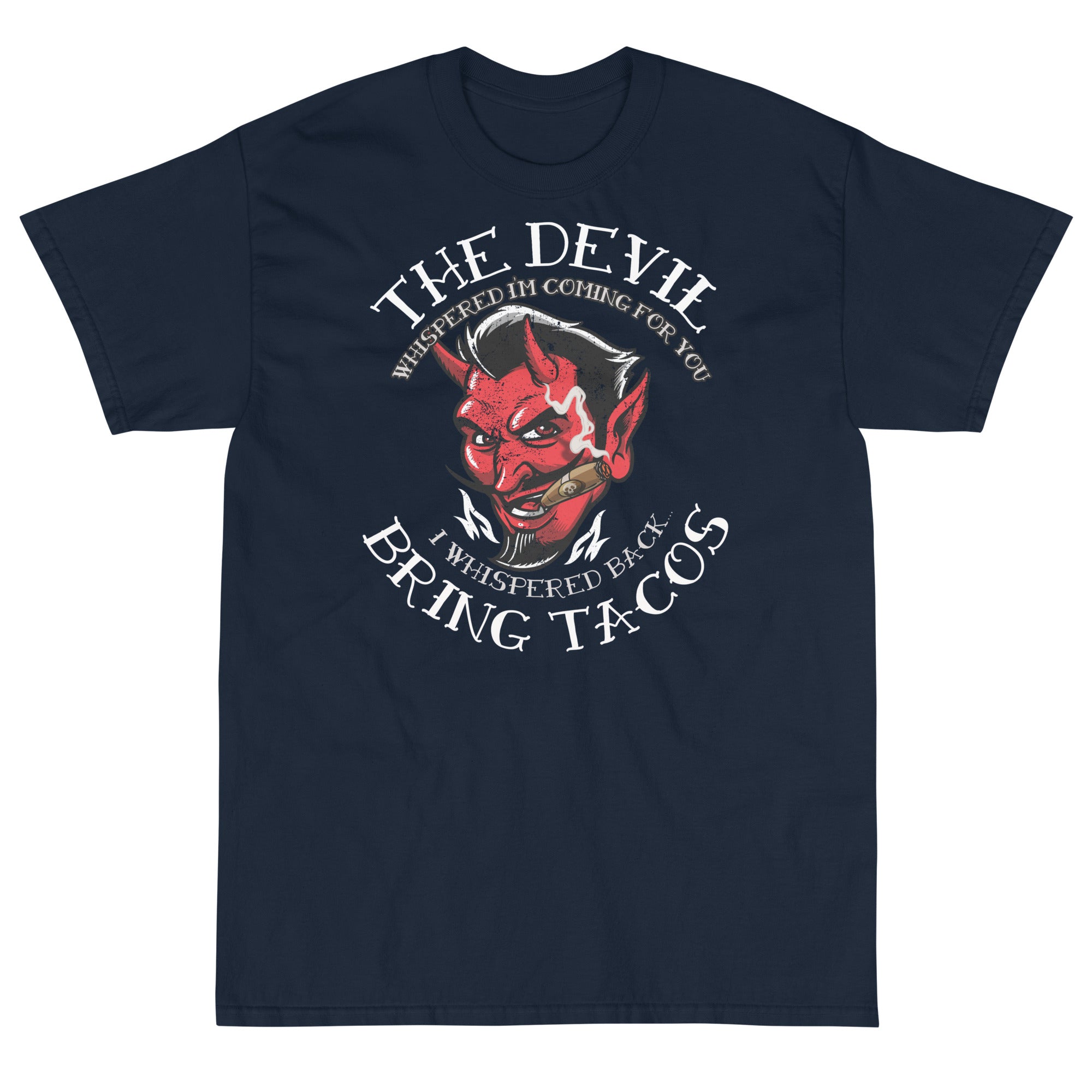 The Devil WhisperedTacos Vintage OG Greaser T-Shirt 4-5XL