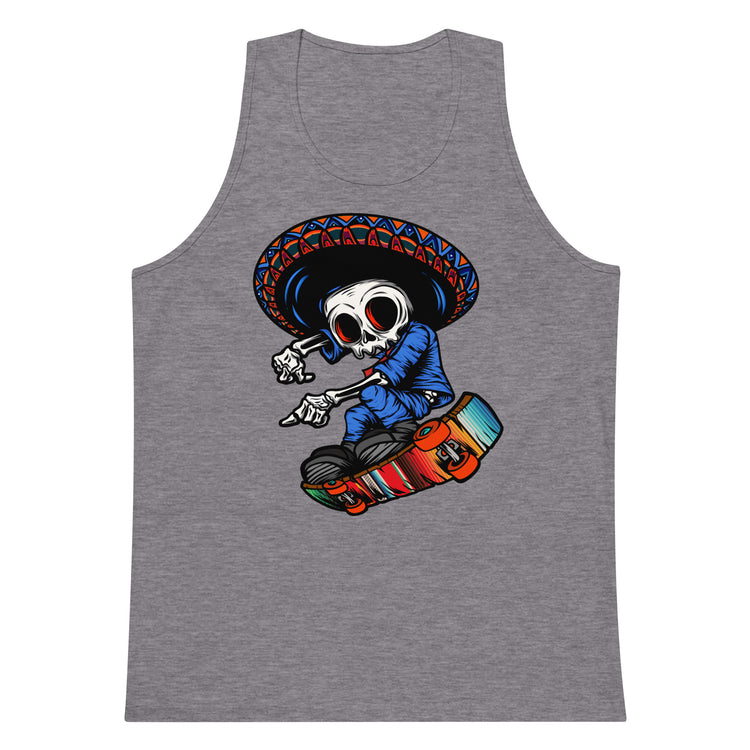Deluxe Heritage Órale Calavera Calavera Skate Tank Top