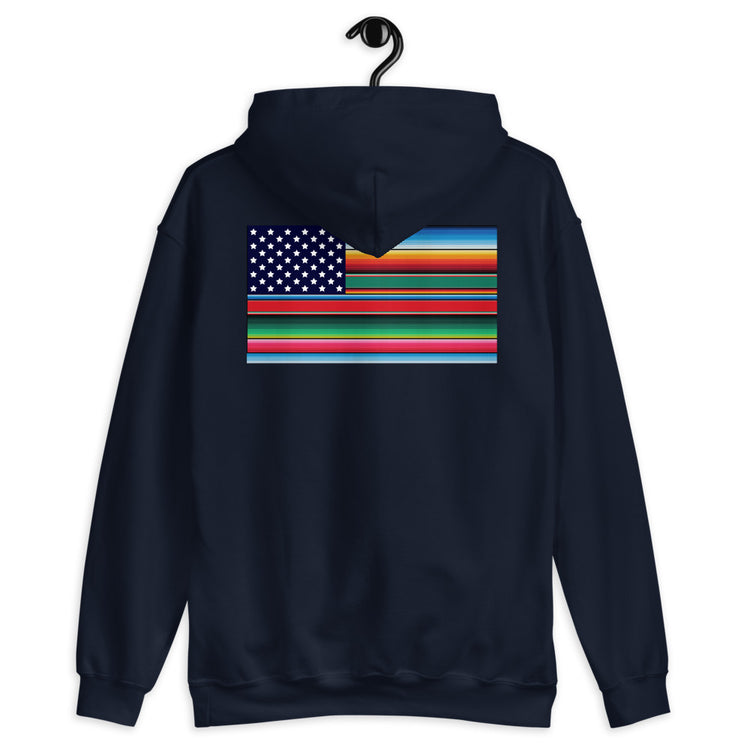 Unisex Cross-Cultura Orgullo Classic Hoodie (Front & Back Print)