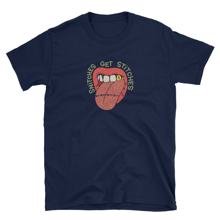 Snitches Get Stitches OG GANGTER T-Shirt
