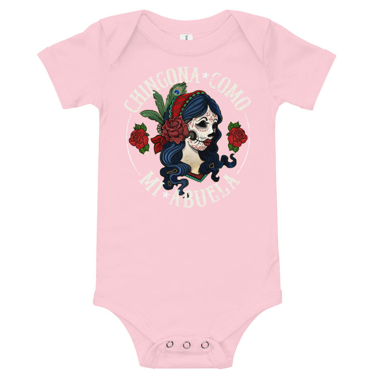 Chingona Como Mi Abuela Beauty Onesie