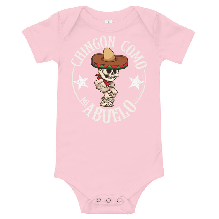 Chingon Como Mi Abuelo Baby Onesie