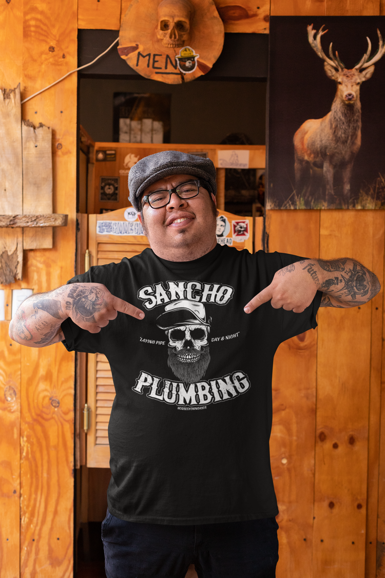 Sancho Plumbing Front/Back Print 4XL 5XL