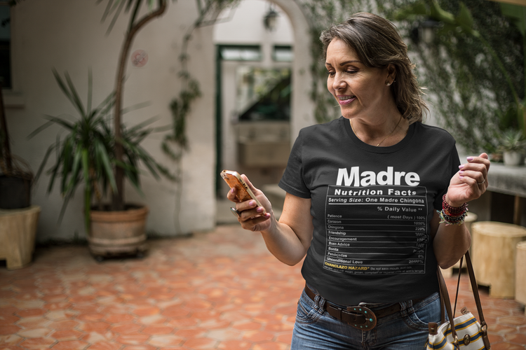 Madre Nutrition Facts Unisex T-Shirt