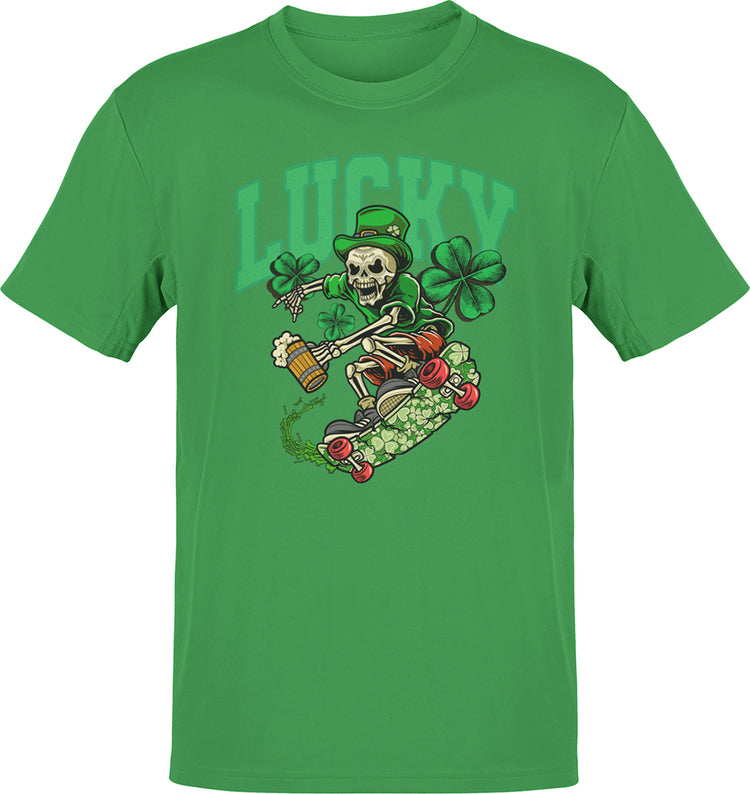Premium Lucky Skater St. Paddy's Old School Tee