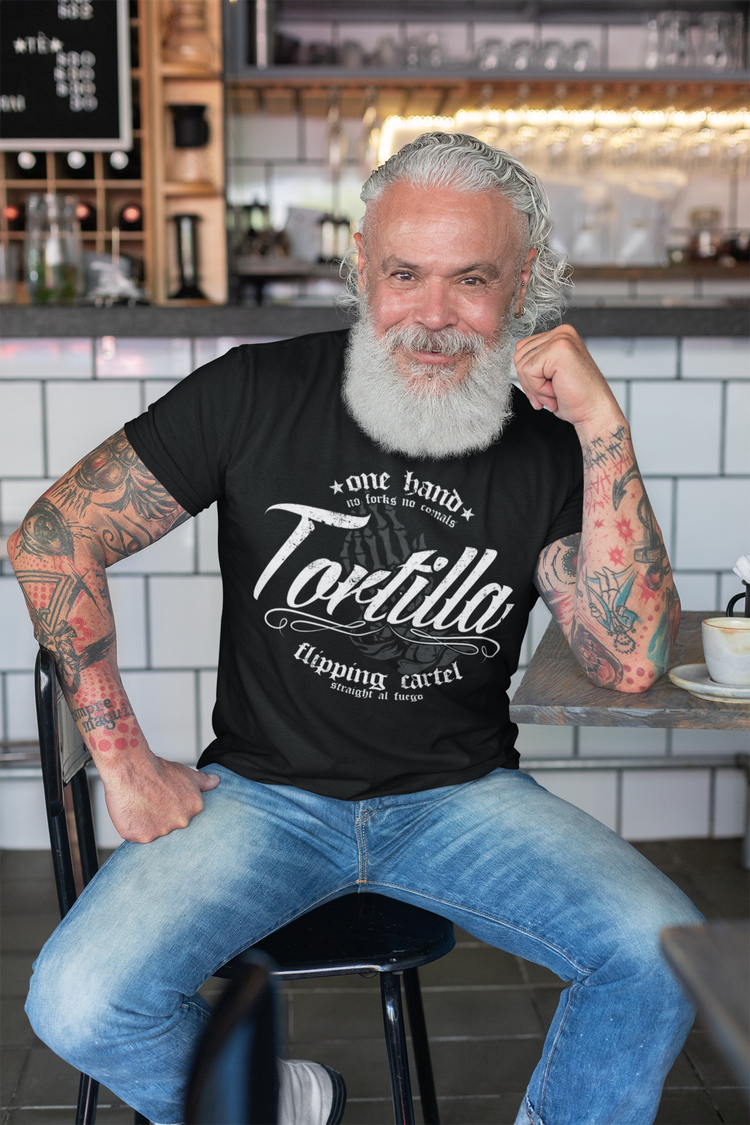 One Hand Tortilla Flipping Cartel Unisex T-Shirt