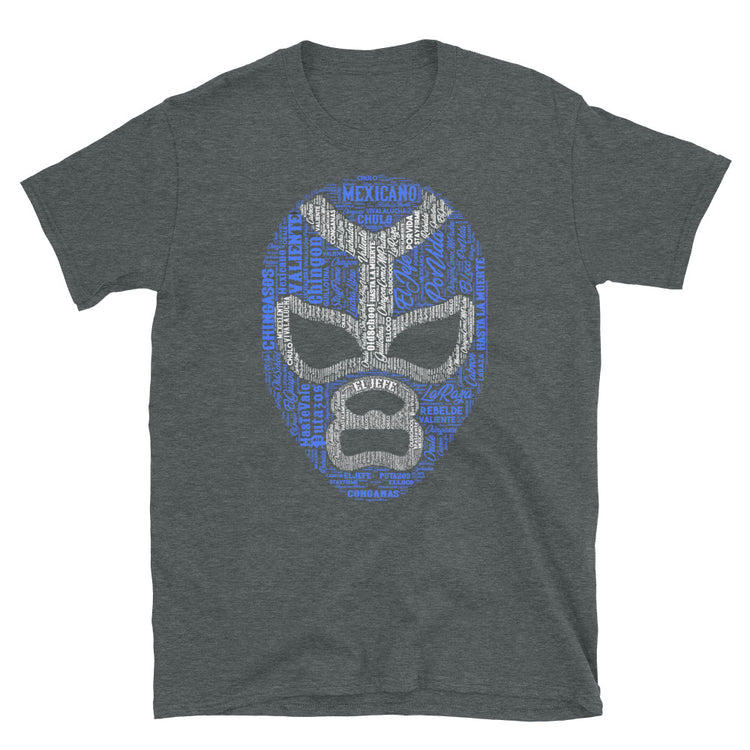 El Luchador Typography Tee Blue