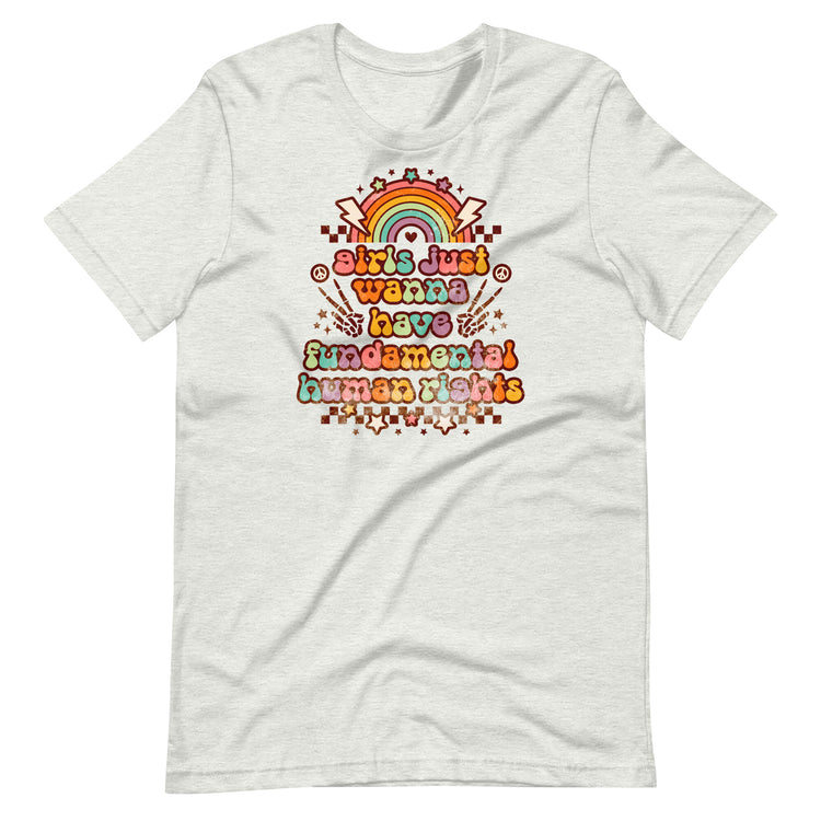 Premium Girls Just Wanna Have Fun- t-shirt
