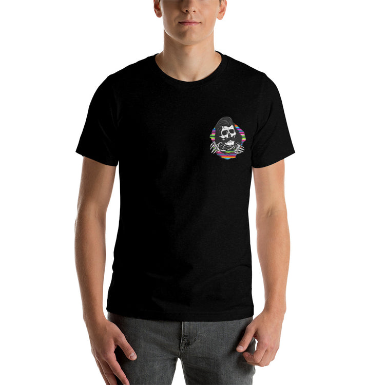 Deluxe Con Pinche Ganas Ripper Calacas t-shirt ( Front & Back Print )