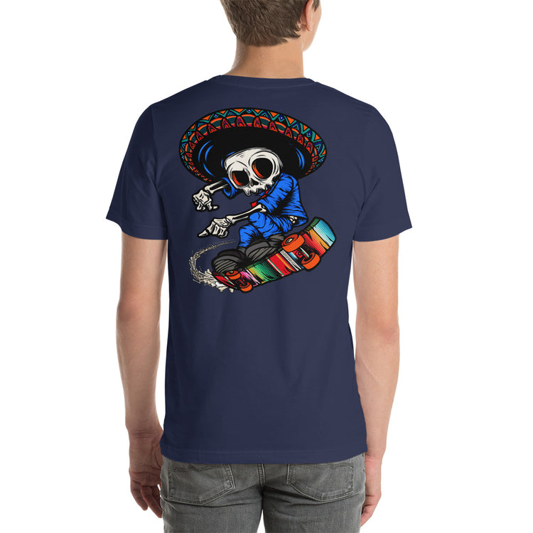 Deluxe Con Pinche Ganas Ripper Calacas t-shirt ( Front & Back Print )