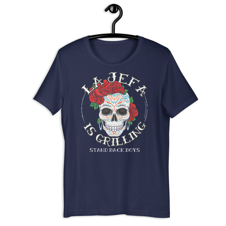 Premium La Jefa Is Grilling OG T-shirt