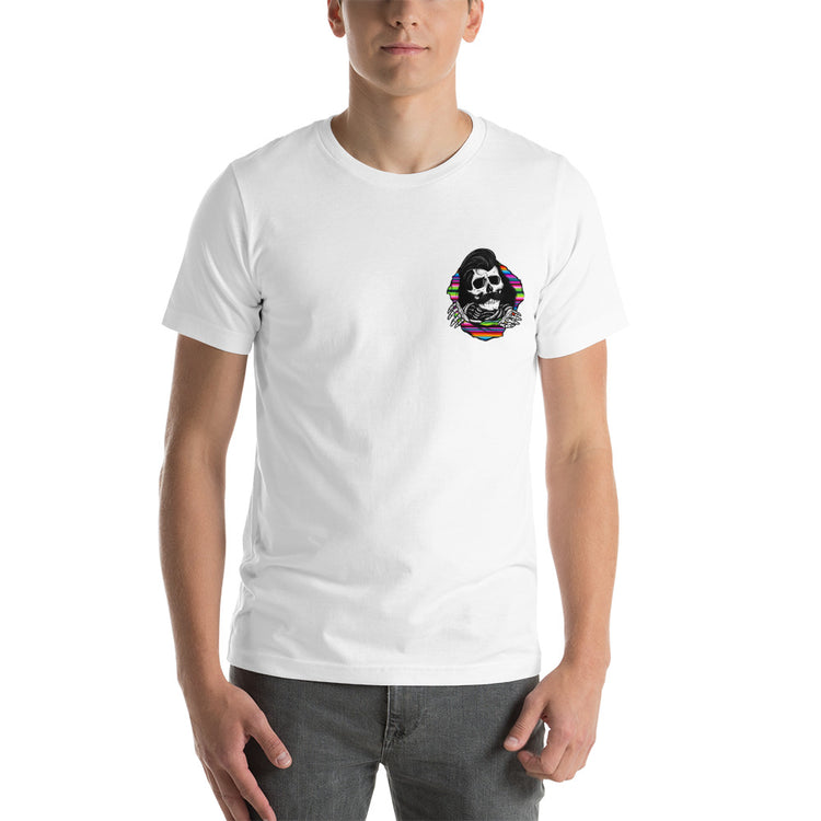 Deluxe Con Pinche Ganas Ripper Calacas t-shirt ( Front & Back Print )