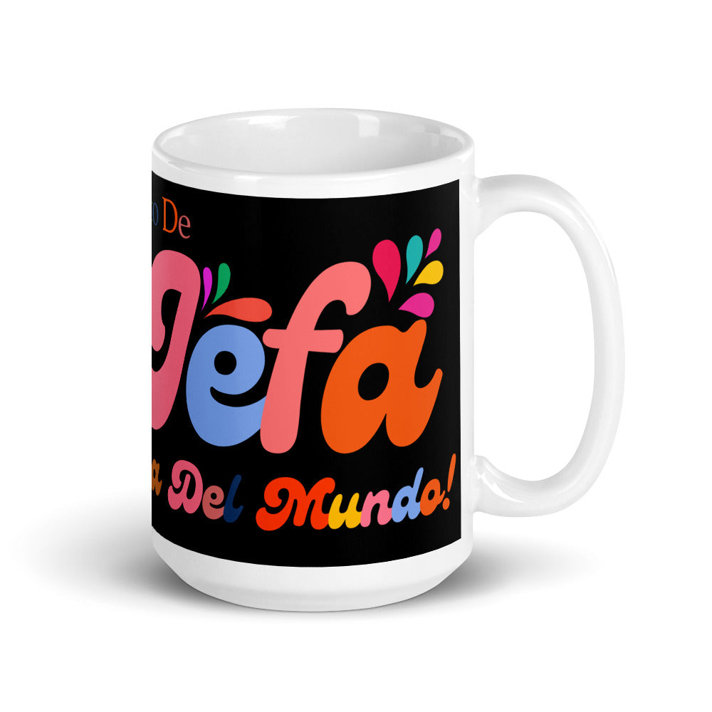 Cafecito White glossy mug